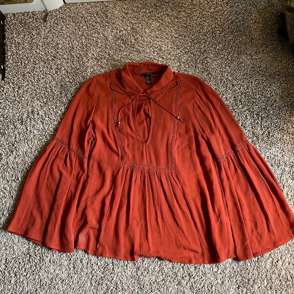 Forever 21, flowy boho blouse. Size S. Gently worn